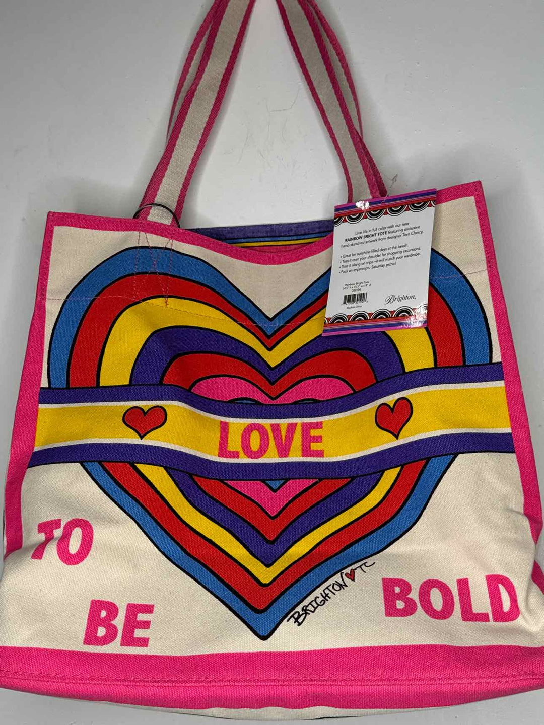 Brighton Hot Pink tote bag