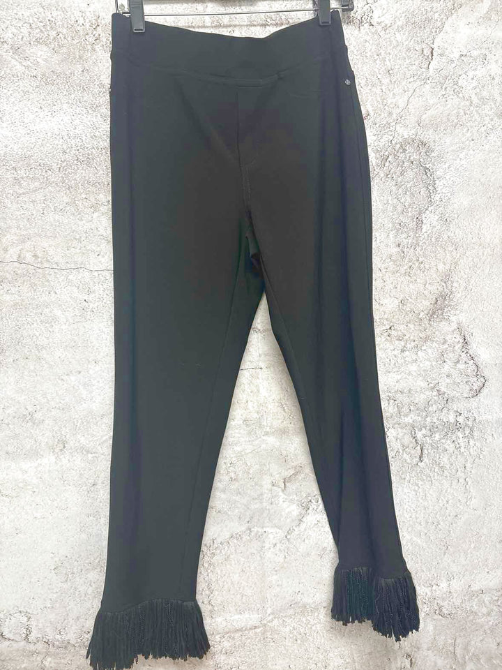 Joseph Ribkoff Size 10 Black crop pant