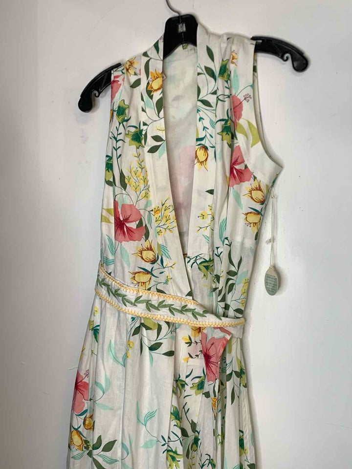 Women Size M Spartina White maxi sleeveless