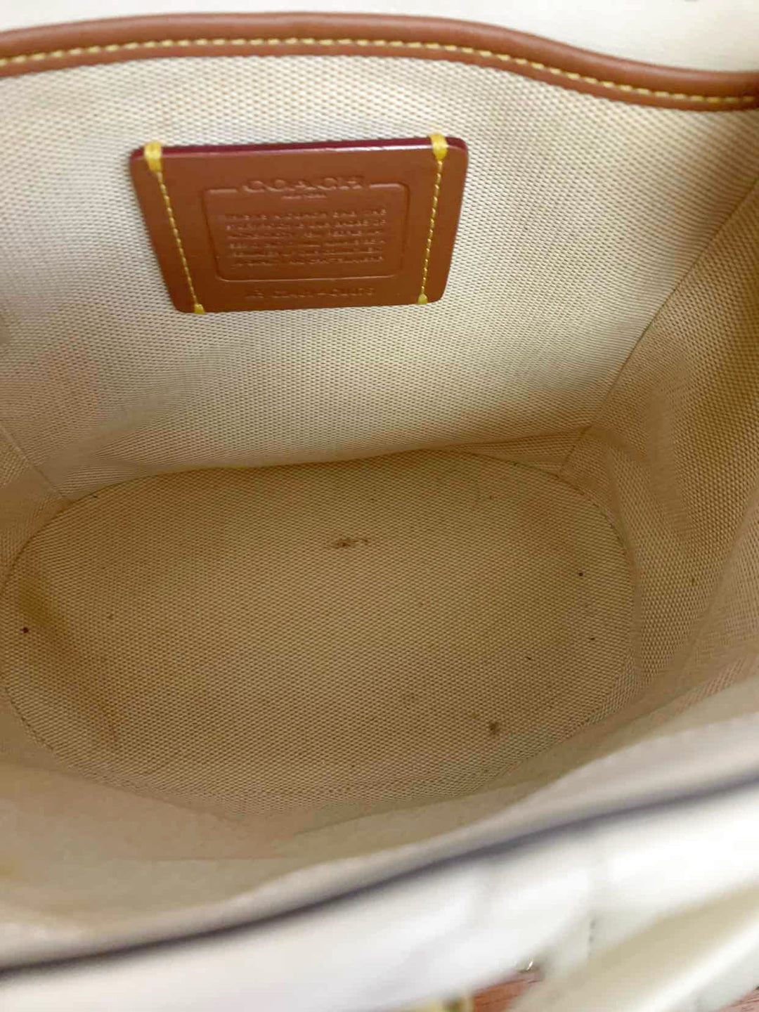 Coach Ivory shoulder bag