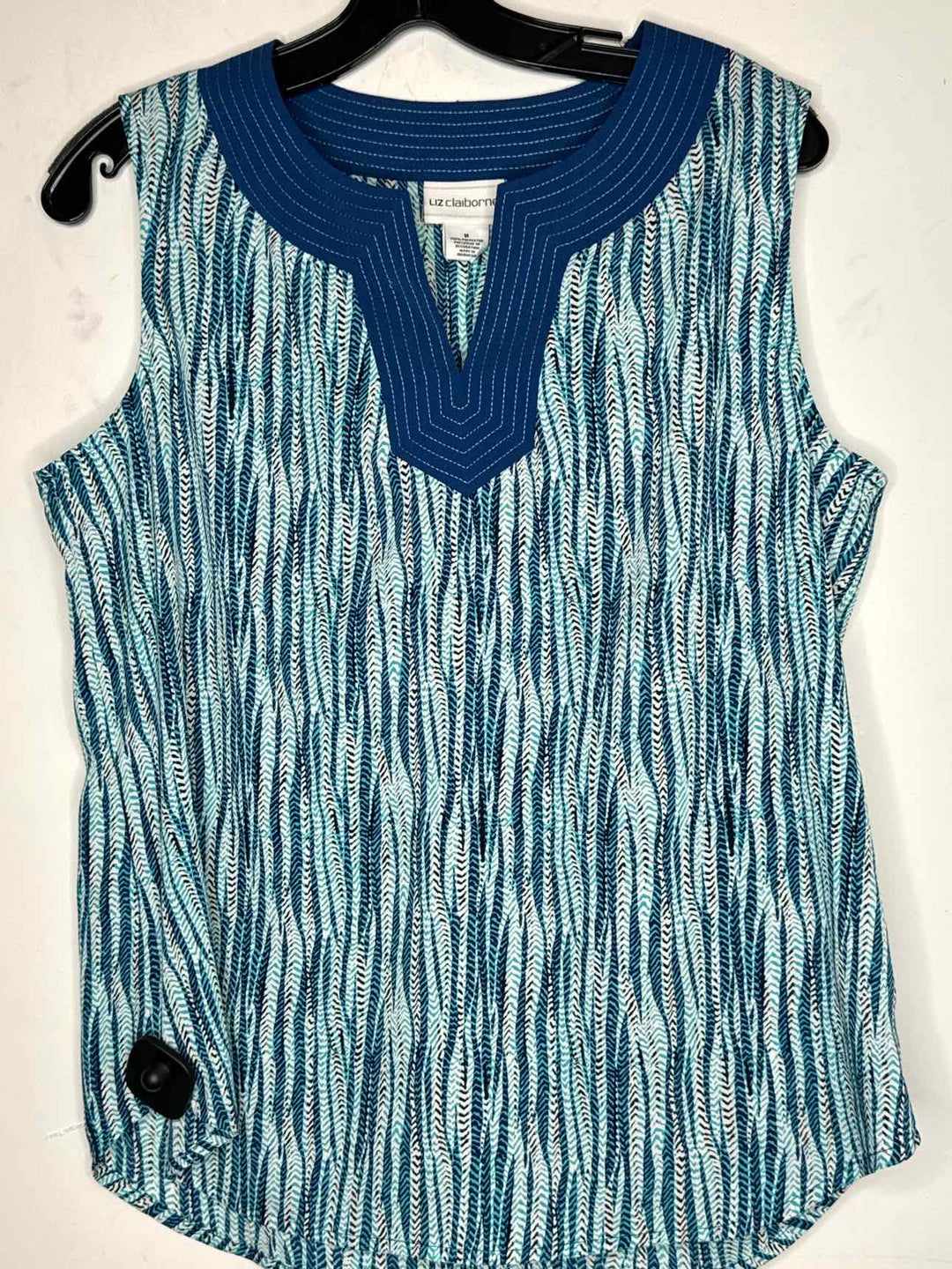 Liz Claiborne Women Size M Blue sleeveless