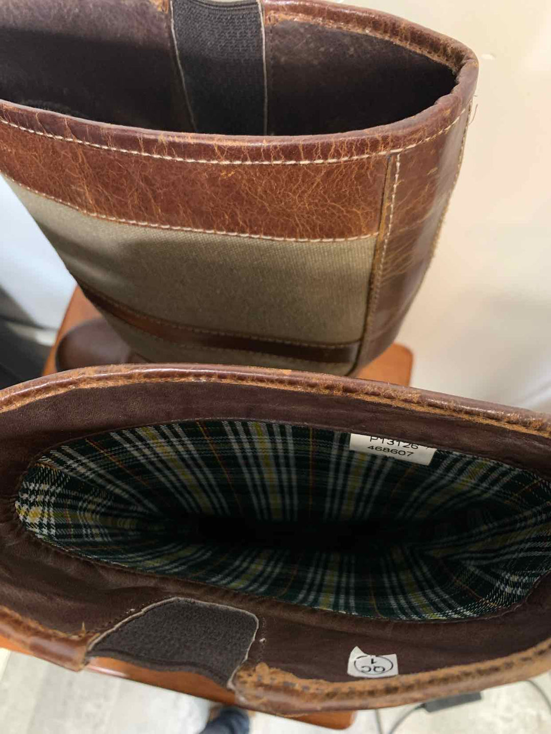 Ovation Brown W Shoe Size 38 boots flat heel