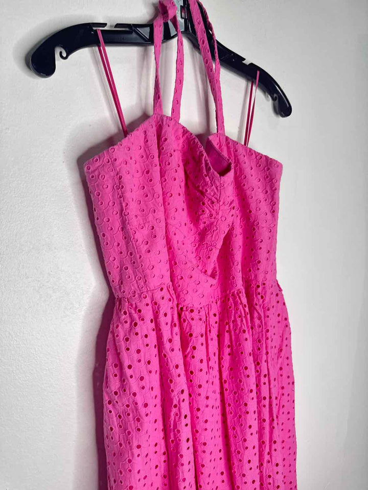 J Crew Size 12 Pink Solid sleeveless dress