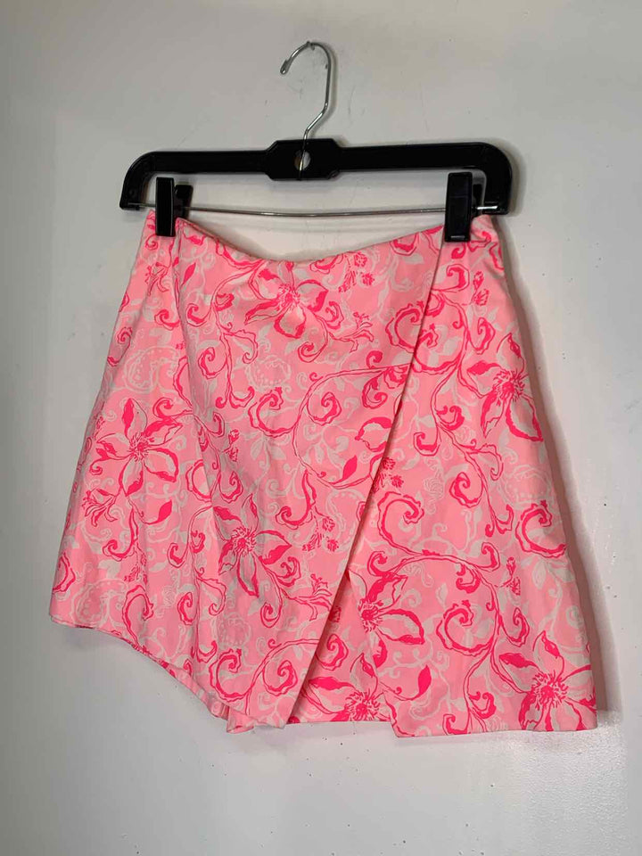 Women Size 00 Lilly Pulitzer Pink athletic skirt