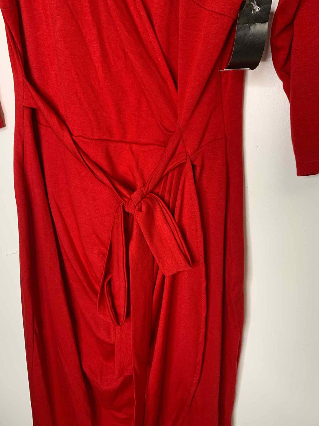 Women Size M Red long sleeve dress