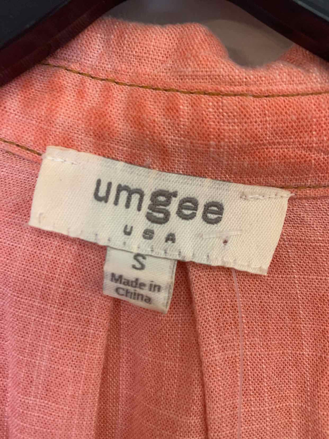 Umgee Women Size S coral sleeveless