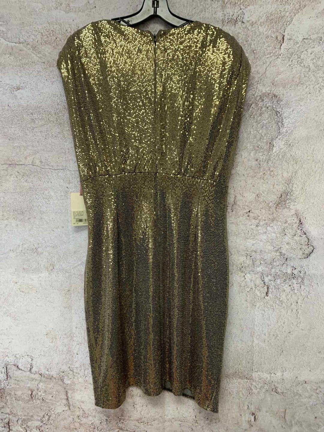 Alex & Marie Size 16P Gold formal dress – Serendipity Consignment Boutique