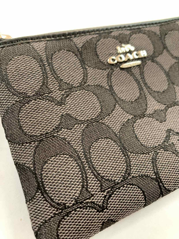 Coach Grey wristlet