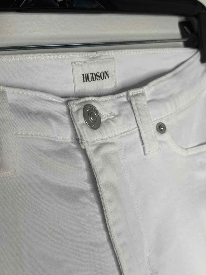 Hudson Size 28 White Jeans