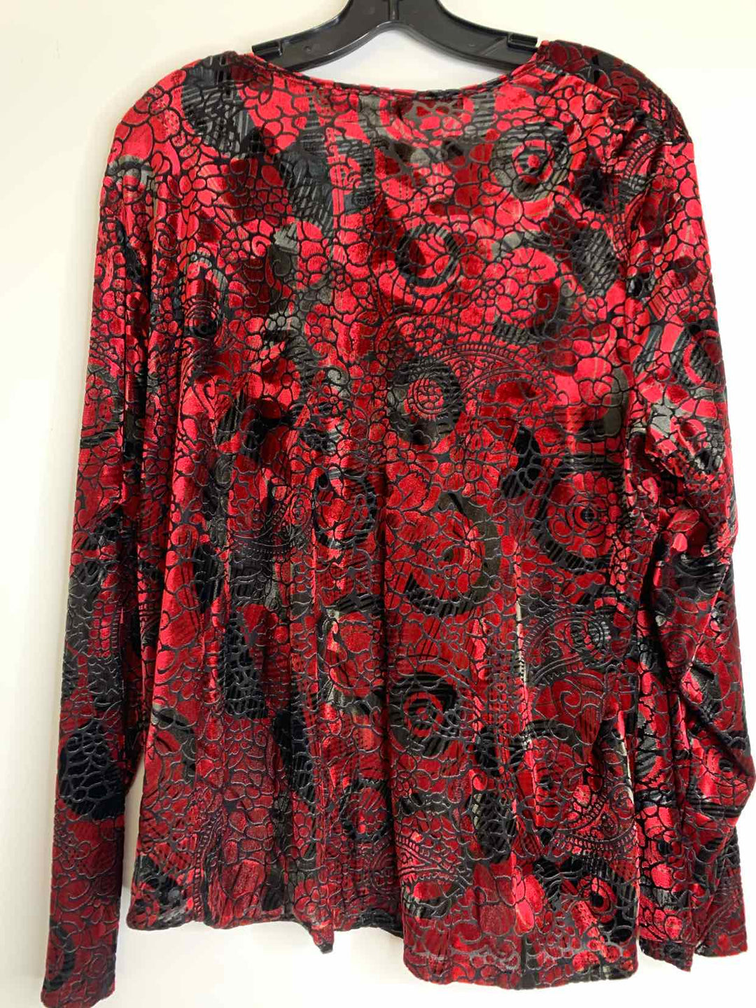 TanJay Women Size XL Red long sleeve top