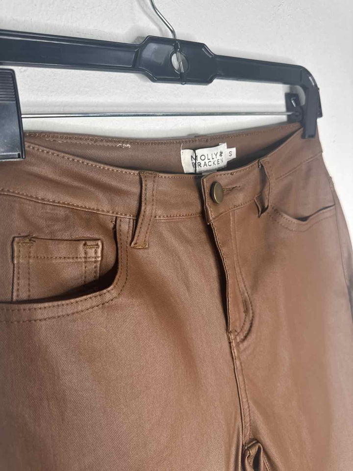 Molly Braken Size S Brown leather