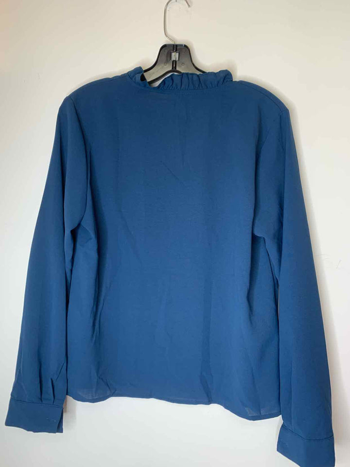 Shein Women Size M Blue long sleeve top