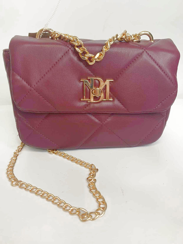 Badgley Mischka Burgundy crossbody