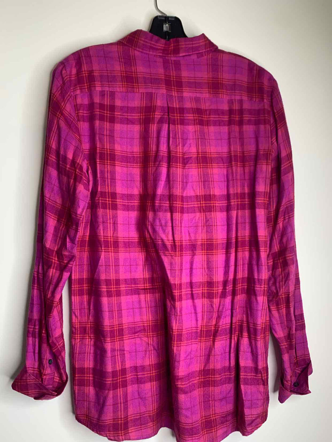 Banana Republic Women Size M Hot Pink long sleeve top