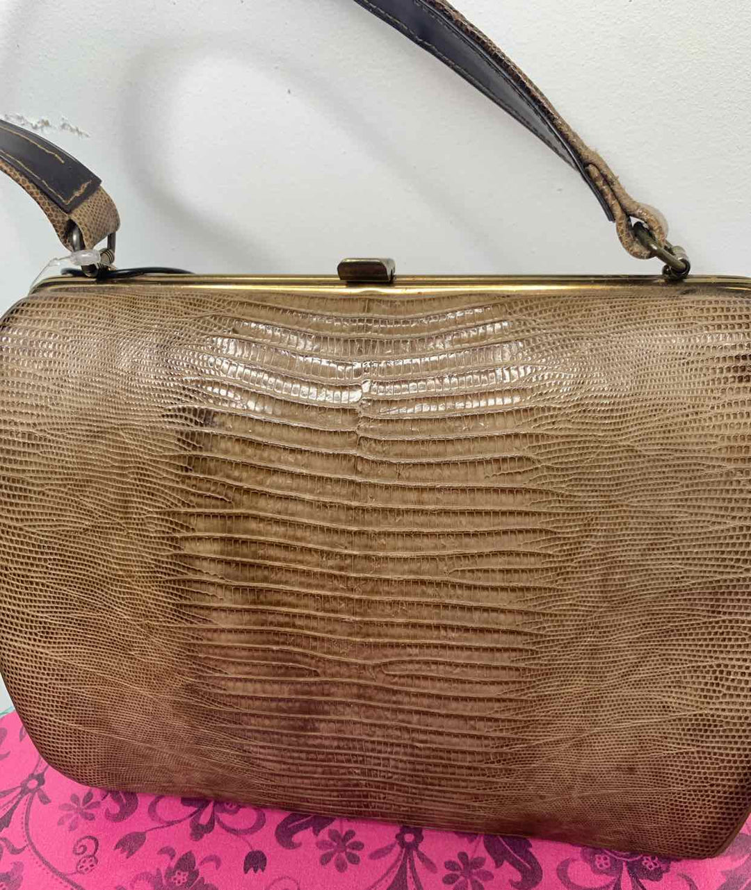 Brown shoulder bag