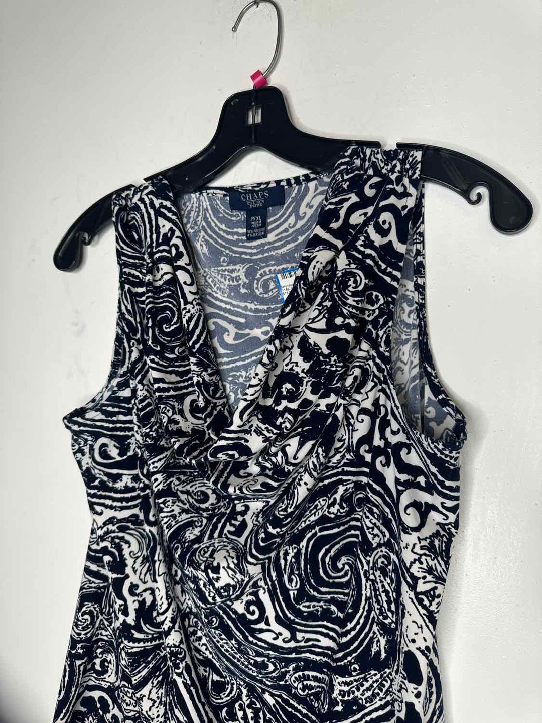 Chaps Women Size PXL Navy sleeveless