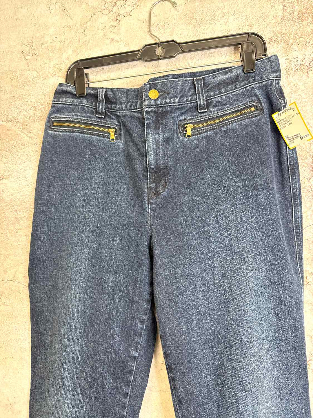Ralph Lauren Size 12 Denim Good Gold Hardware Jeans