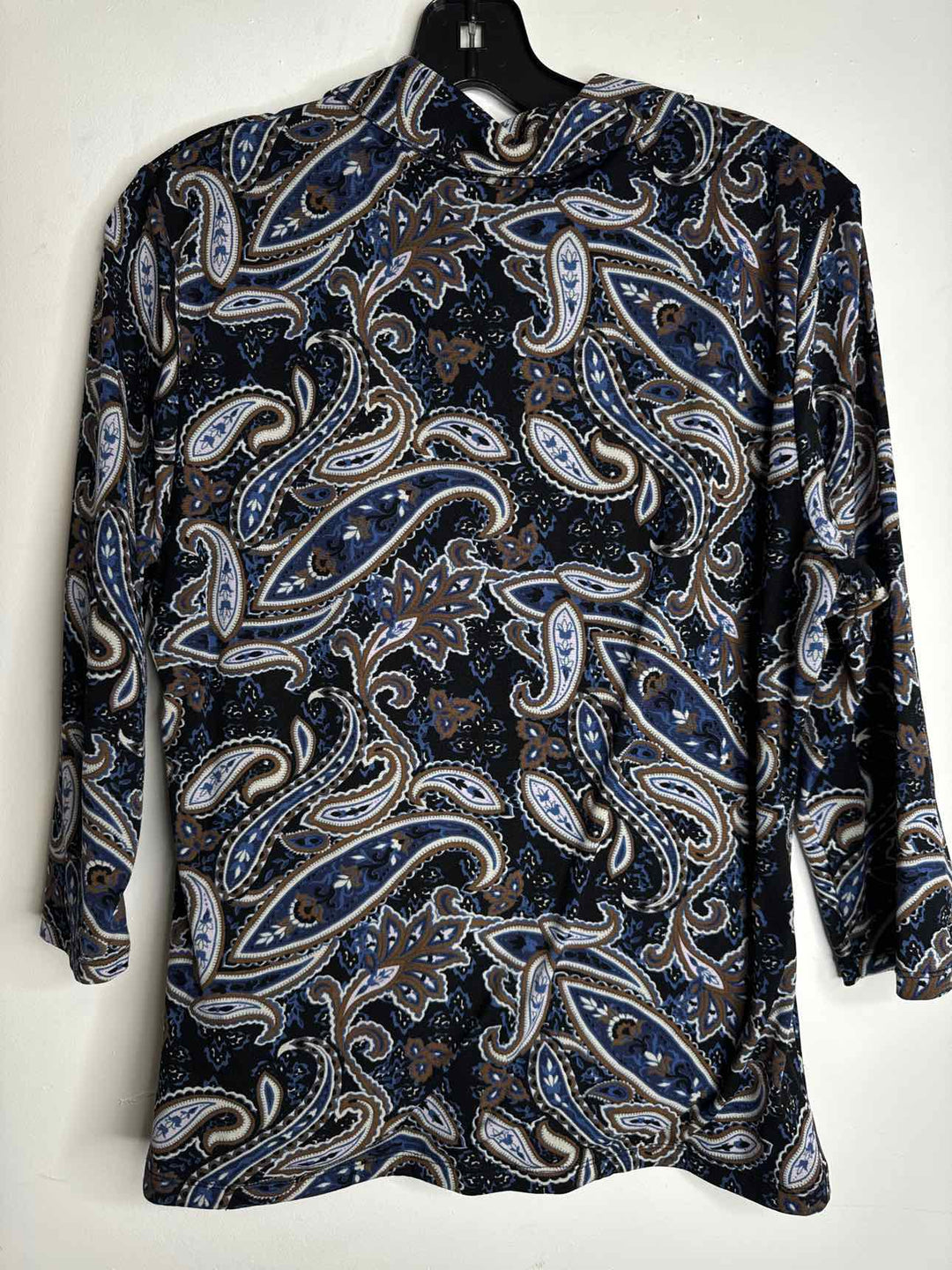 INC International Concepts Women Size XL Navy long sleeve top