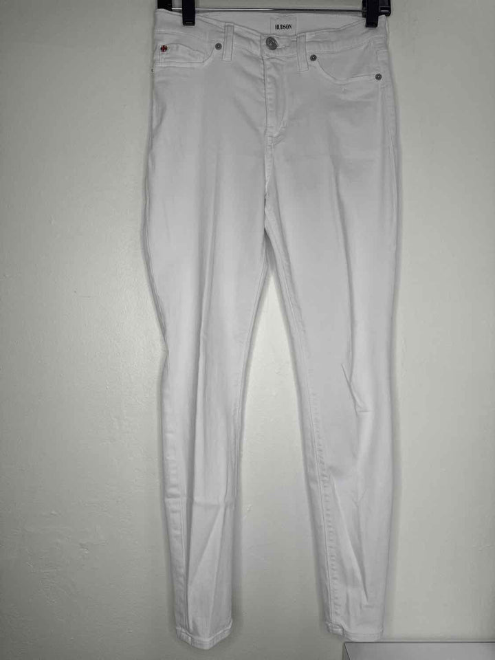 Hudson Size 28 White Jeans