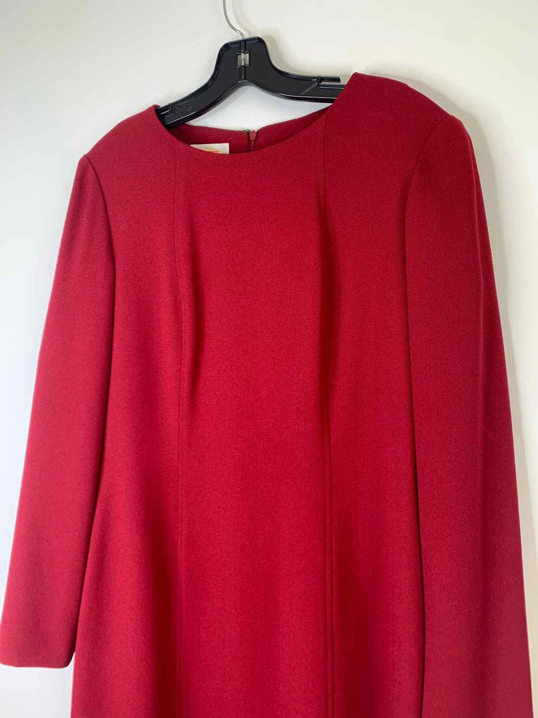 Women Size 8 Talbots Burgundy long sleeve dress