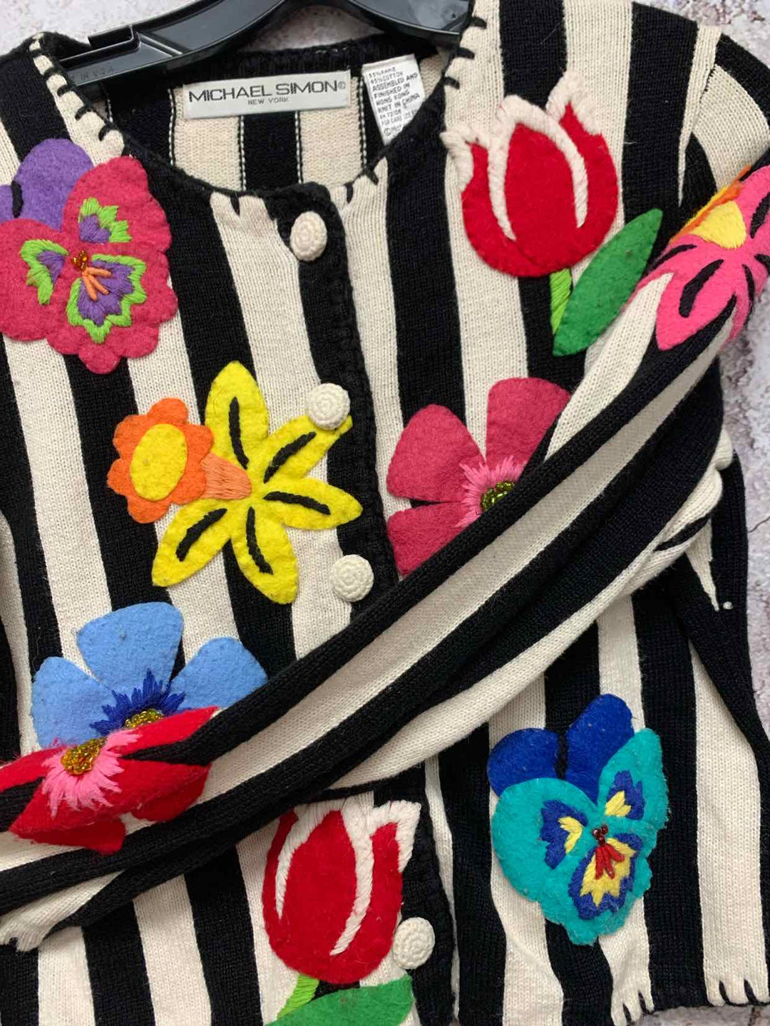 Michael Simon Women Size S Multi-Color cardigan
