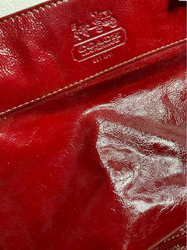Coach Red shoulder bag