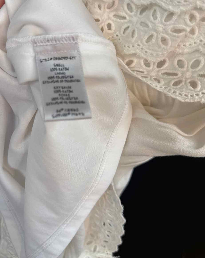 Olsenboye Size 5 White sundress