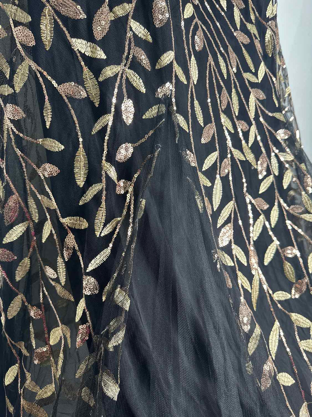 Ever Pretty Size 3X Black and Gold formal dress