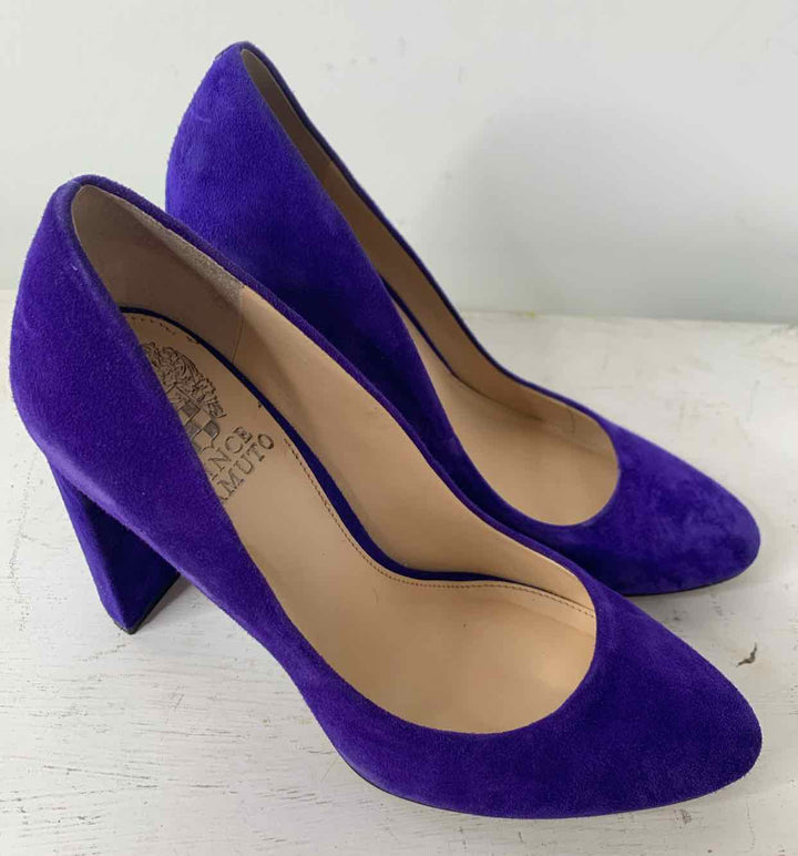 Vince Camuto purple W Shoe Size 7 medium heel