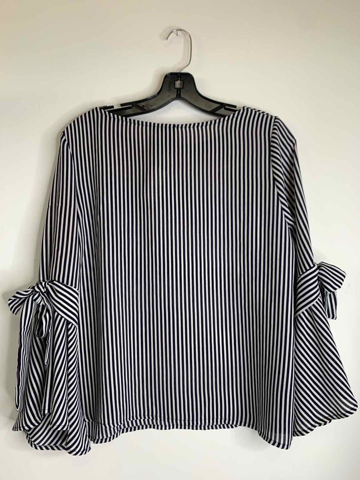 W5 Women Size M striped long sleeve top