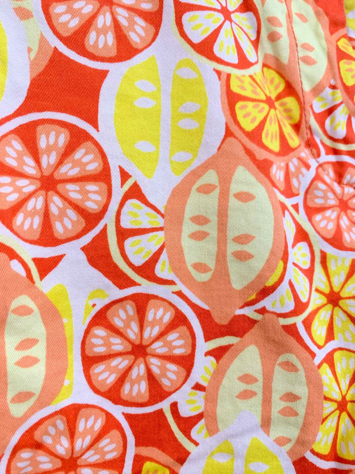 Crown & Ivy Size 4 Orange Citrus casual