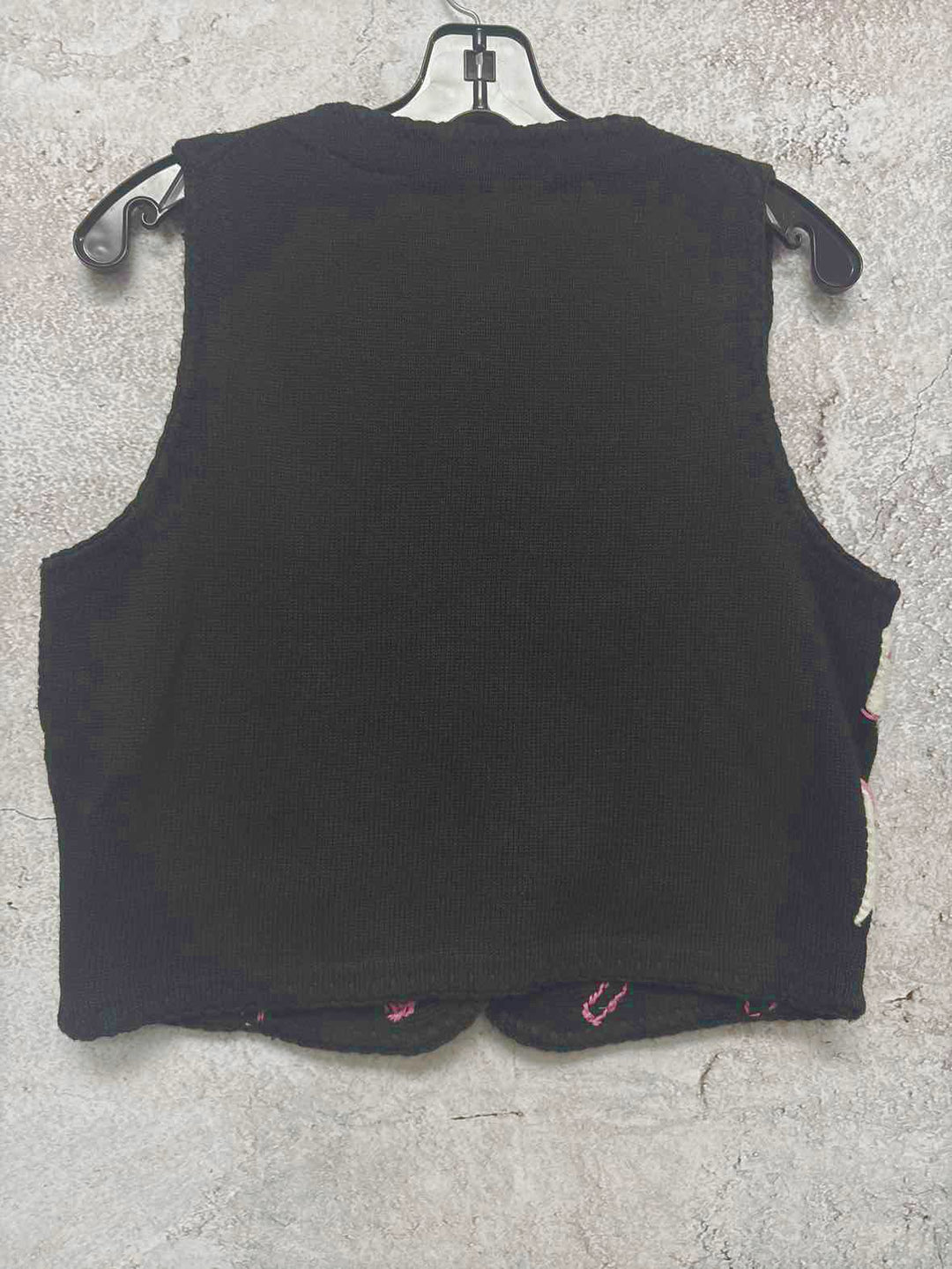 Michael Simon Size S Black and Pink sweater