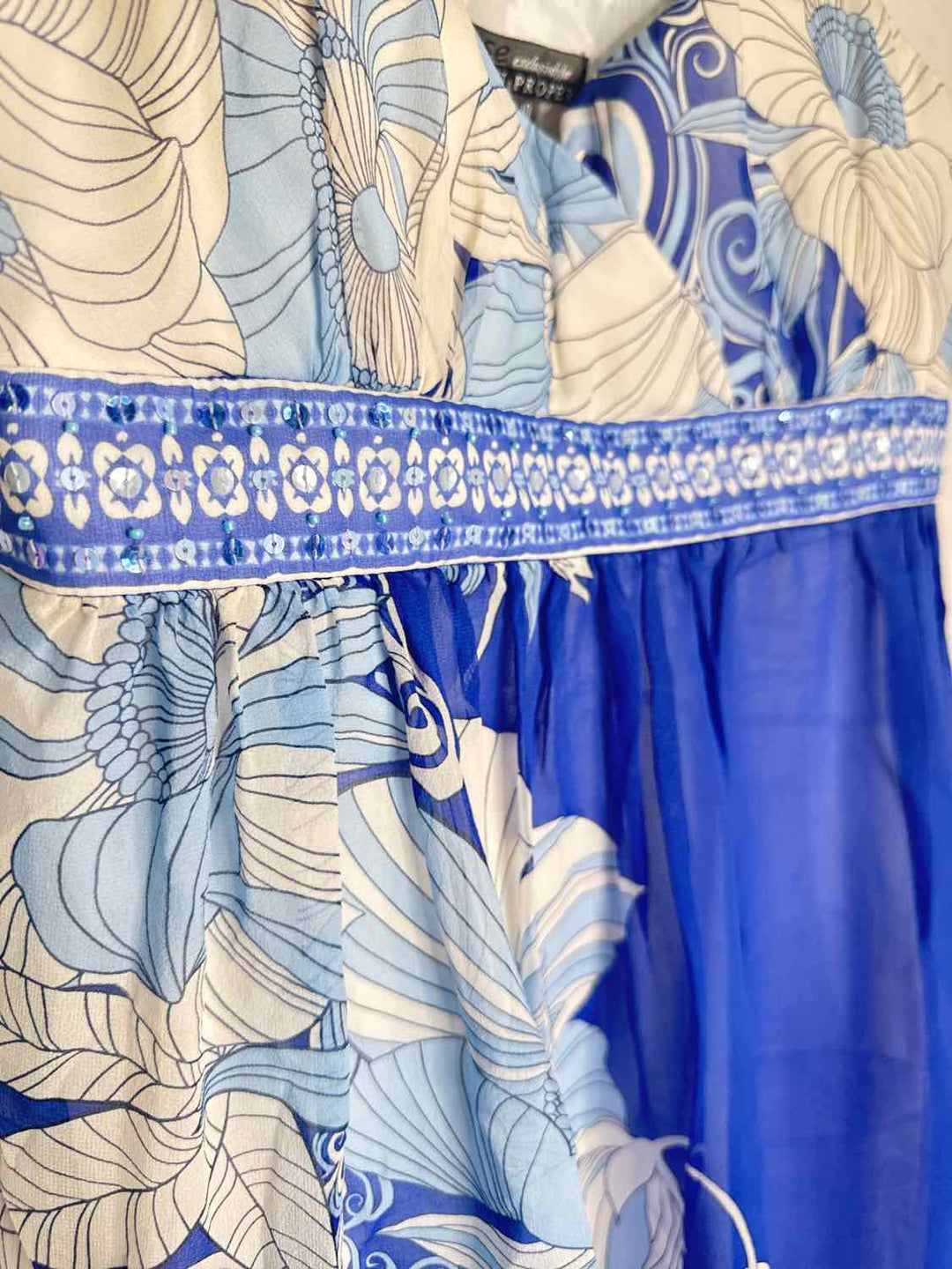 Boston Proper Size 10 Blue NWT sundress