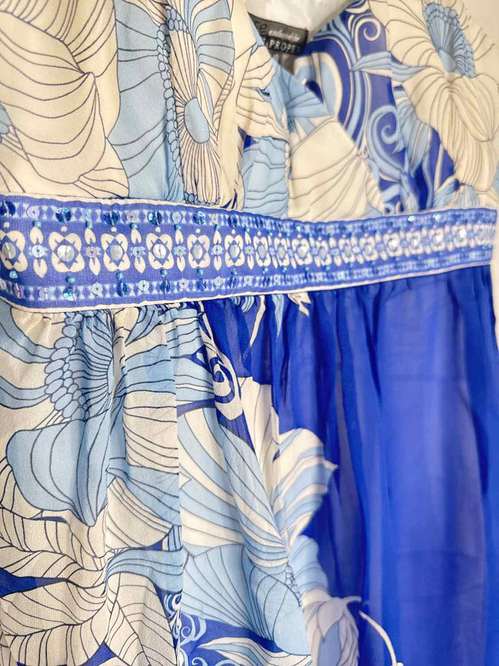 Boston Proper Size 10 Blue NWT sundress