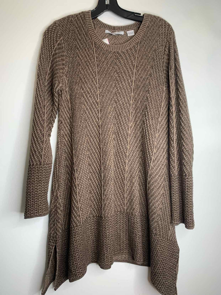 Women Size M Eight Eight Eight Brown long sleeve dress