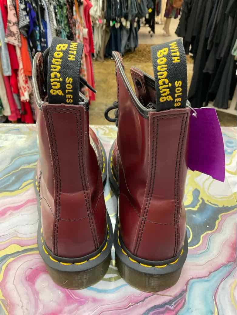 Dr Martens Shoe Size 5 Red ankle boots