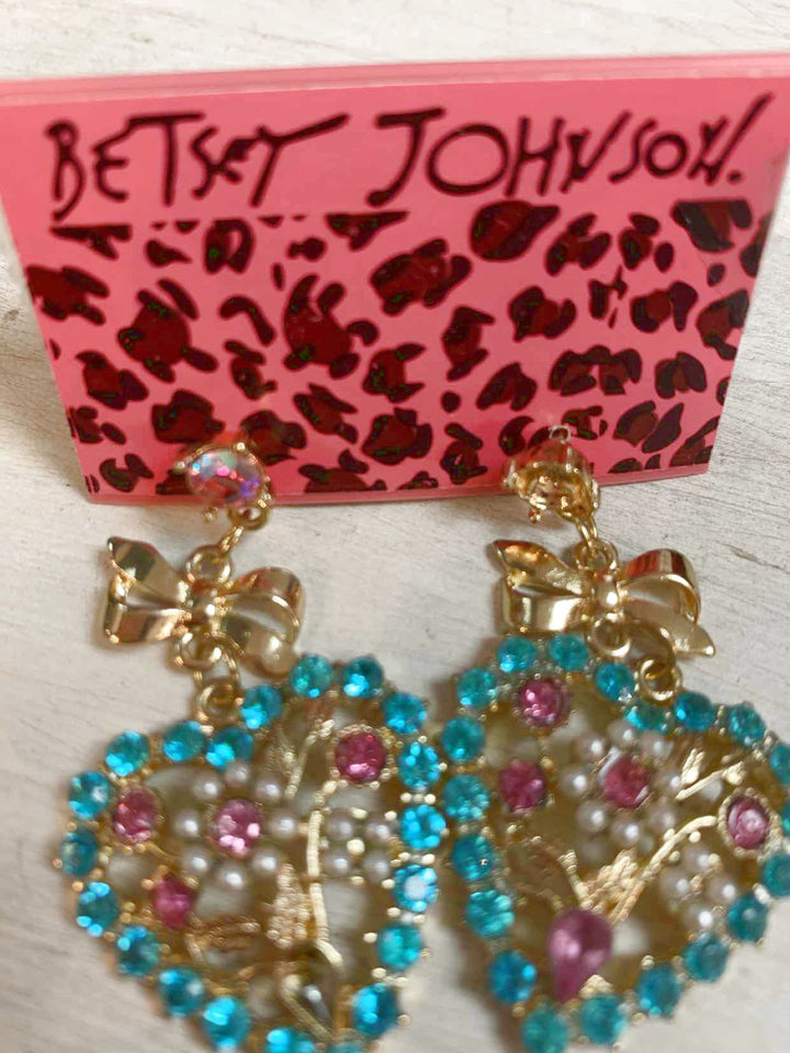 Betsey Johnson Size OS Gold Earrings