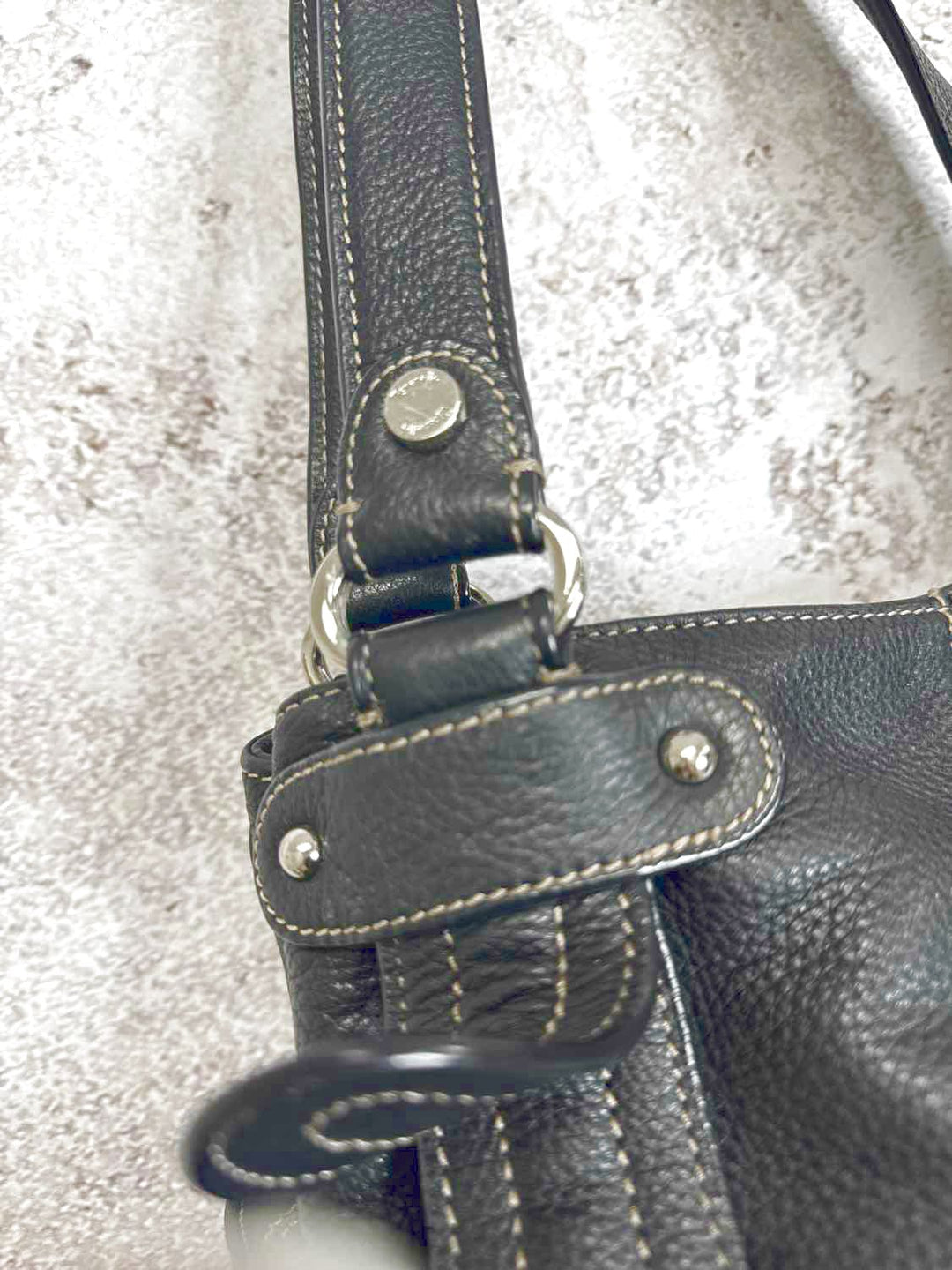 Tignanello Black shoulder bag