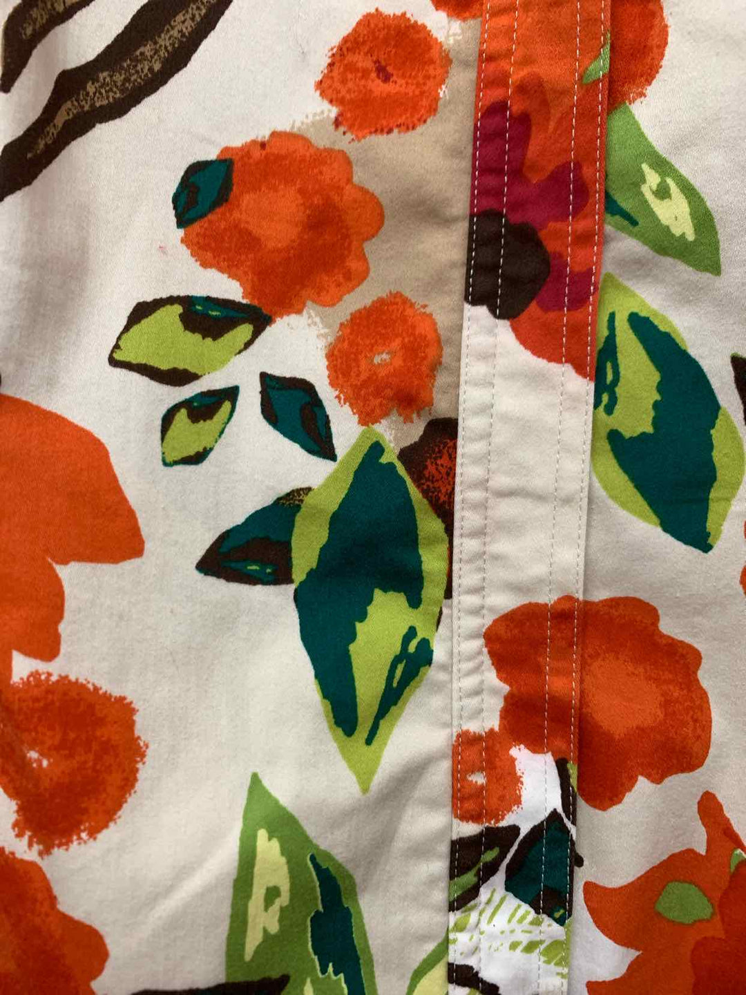 Chicos Orange Women Size 1 jacket
