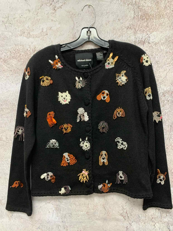 Michael Simon Women Size S/M Multi-Color cardigan