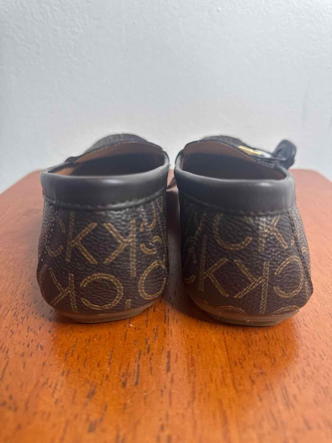 Calvin Klein Shoe Size 7.5 Brown flat shoe