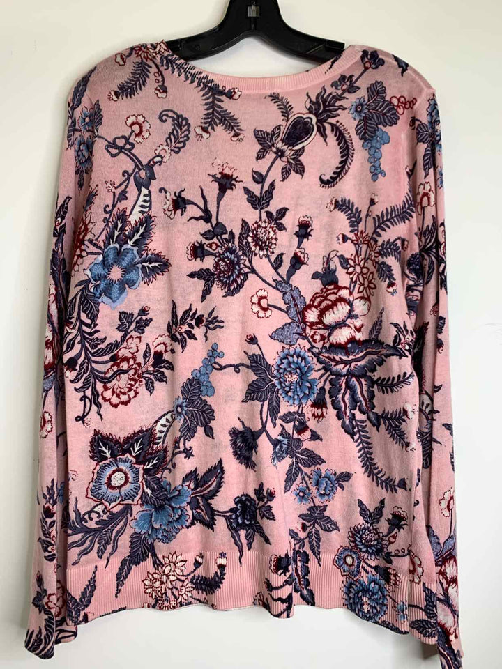 Loft Women Size M Pink long sleeve top