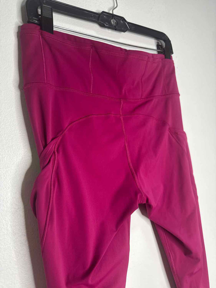 Women Size L Lululemon Hot Pink athletic pant