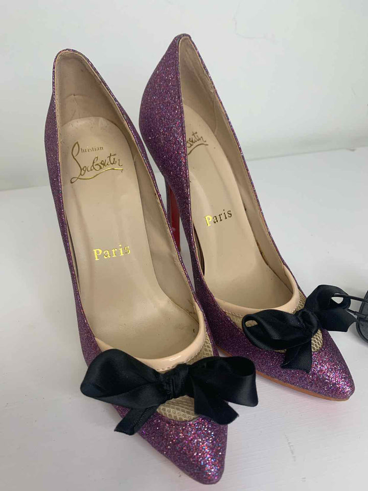 Christian LouBoutin purple W Shoe Size 7 high heel