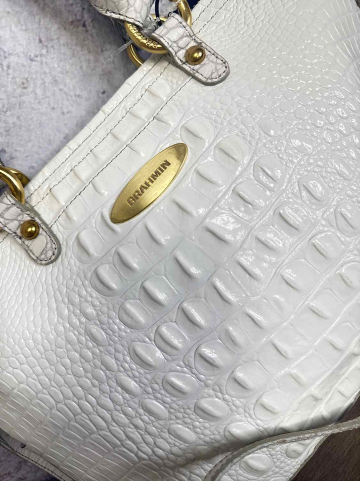 Brahmin White shoulder bag
