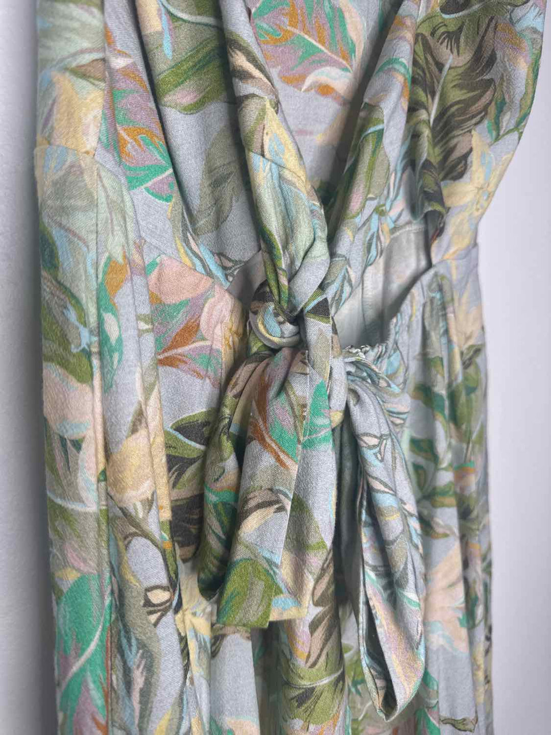 Mumu Size S Green Floral sundress