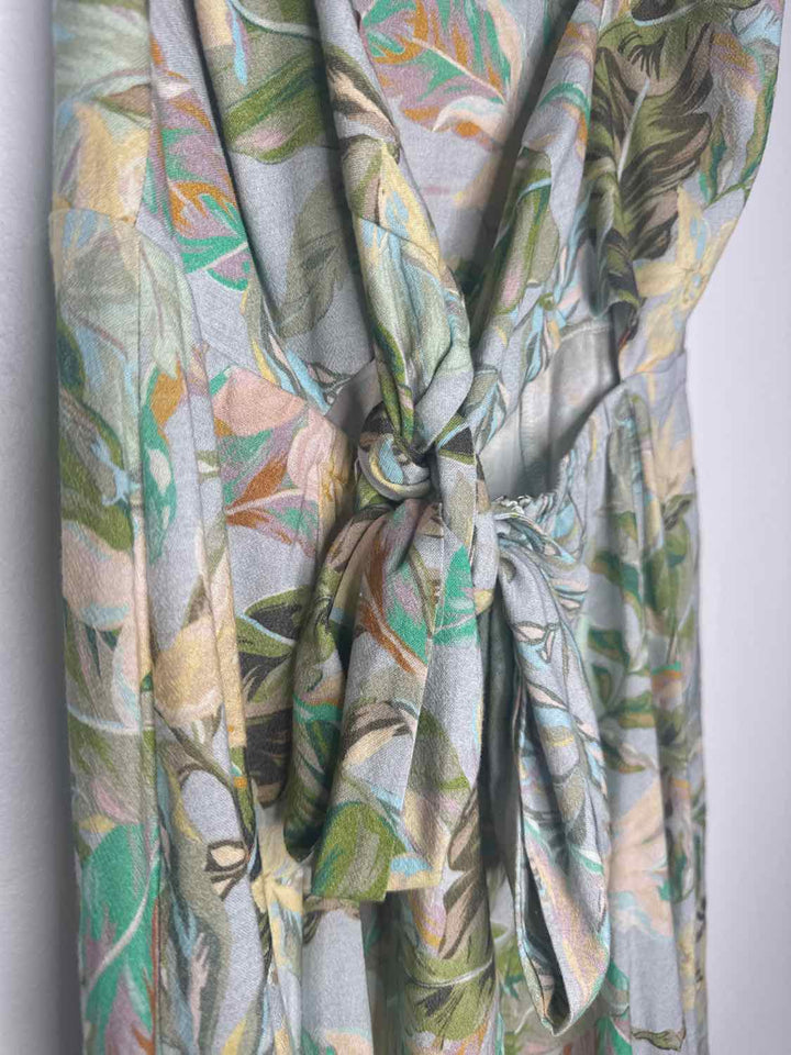 Mumu Size S Green Floral sundress