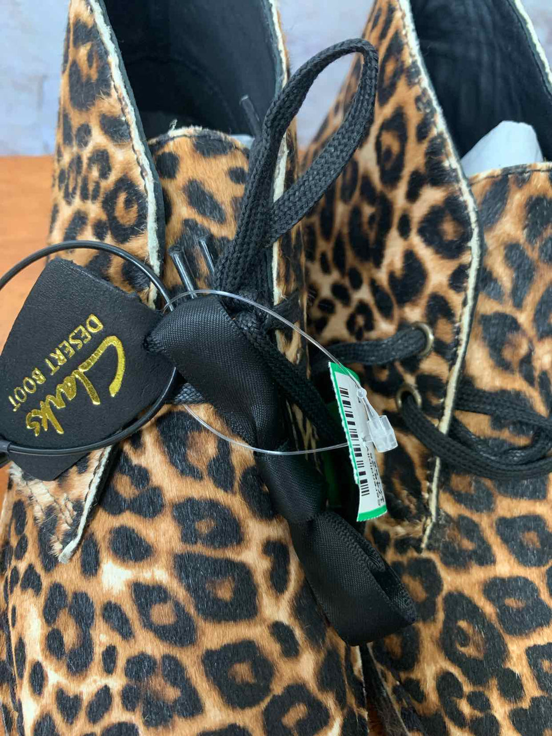 Clarks Animal Print W Shoe Size 6.5 ankle boots