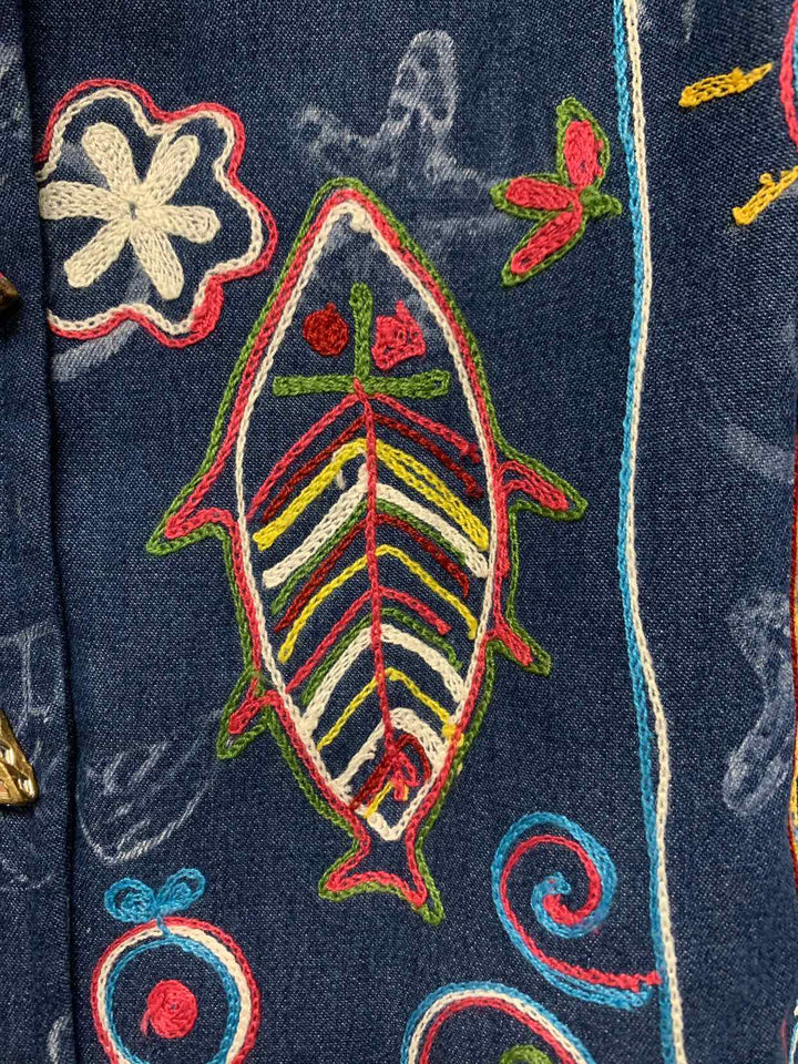Sandy Starkman Size L Teal jacket