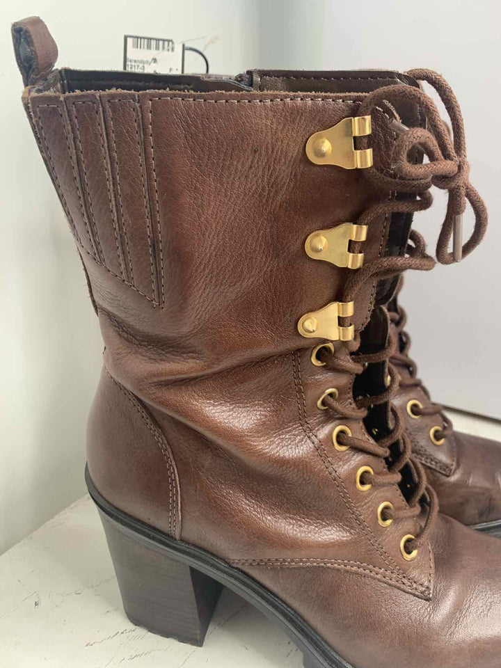 Guess Brown W Shoe Size 10 boots high